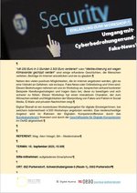  Umgang mit Cyberbedrohungen und Fake News - Workshop 8500